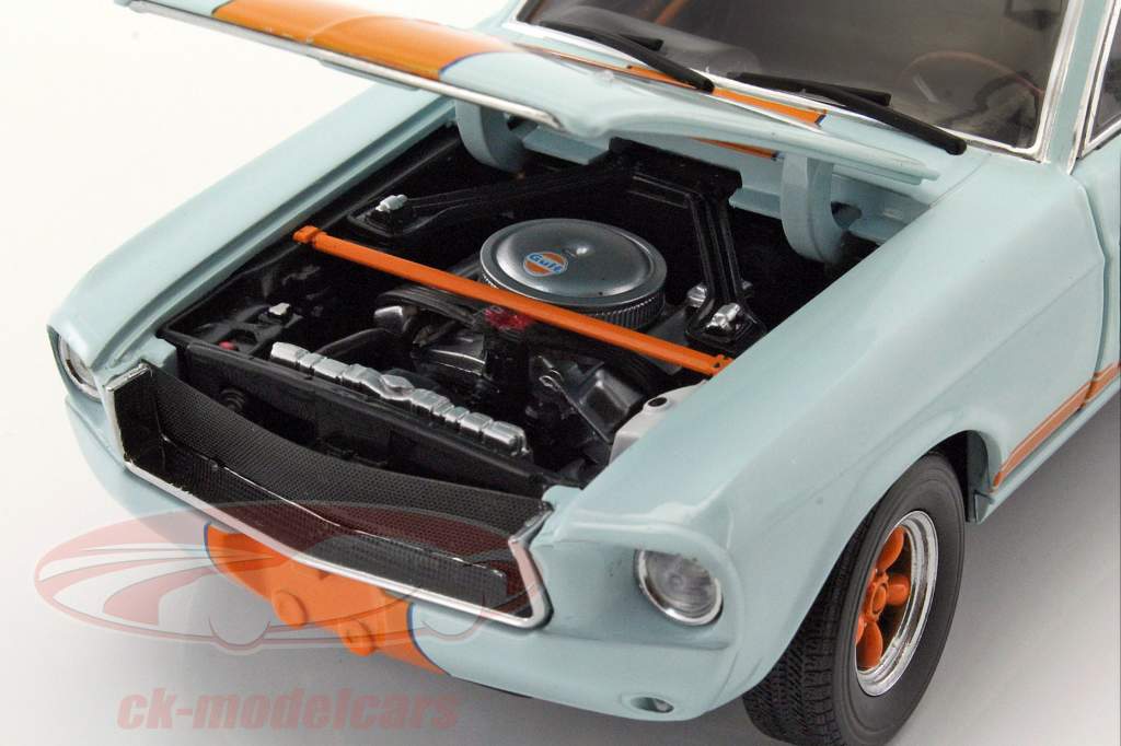Ford Mustang Coupe 築 1967 Gulf Version 1:18 Greenlight