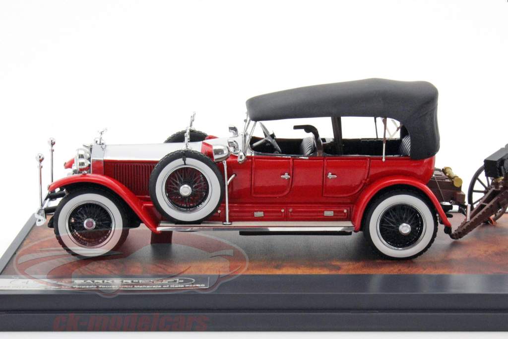 Rolls Royce Phantom Barker Torpedo Tourer 建造年份 1925 红 / 银 / 黑 1:43 Matrix