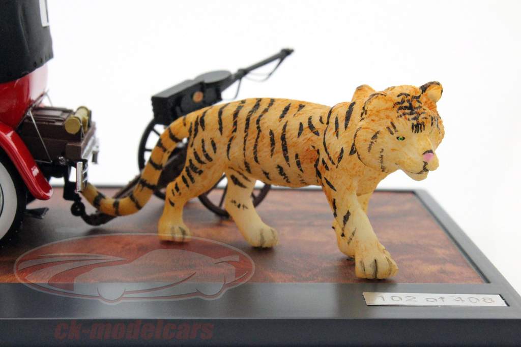 Rolls Royce Phantom Barker Torpedo Tourer 建造年份 1925 红 / 银 / 黑 1:43 Matrix