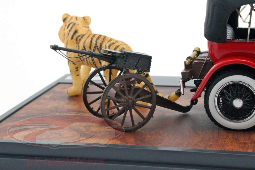 Rolls Royce Phantom Barker Torpedo Tourer 建造年份 1925 红 / 银 / 黑 1:43 Matrix