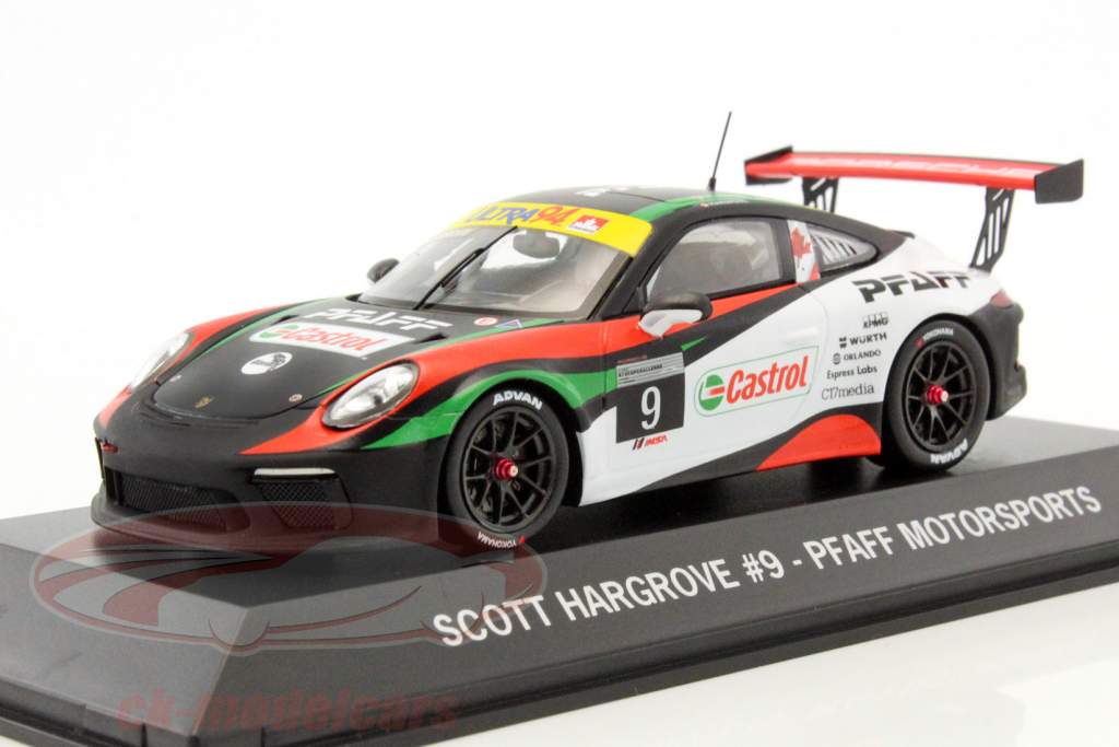 Porsche 911 (991) GT3 #9 GT3 Cup 2017 Scott Hargrove 1:43 Spark