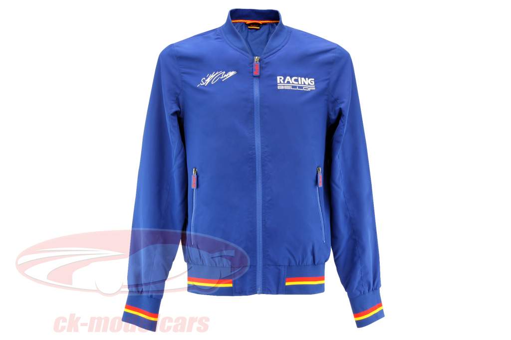 Stefan Bellof Racing blouson jaqueta azul