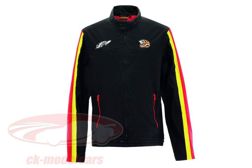 Stefan Bellof Racing chaqueta casco negro / rojo / amarillo