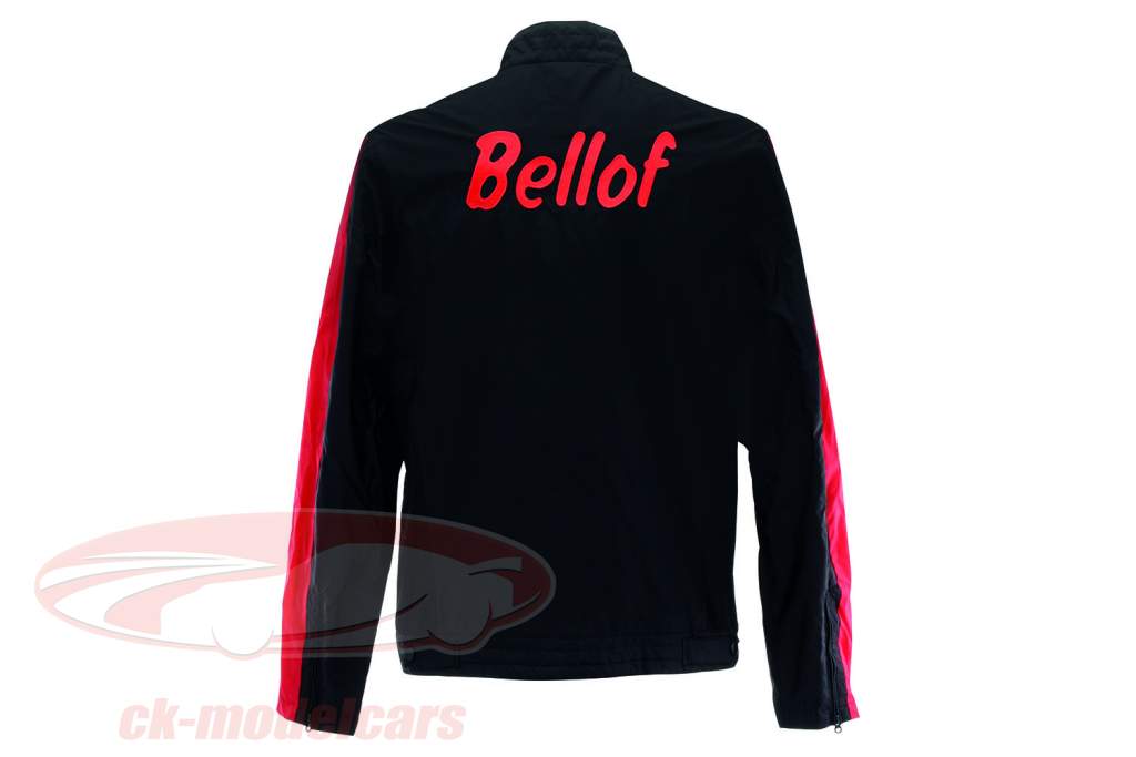Stefan Bellof Racing Jacke Helm schwarz / rot / gelb