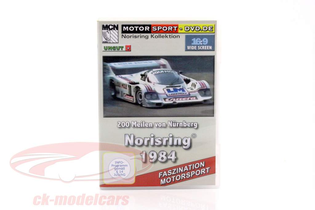 Norisring 1984 200 英里 的 纽伦堡 DVD
