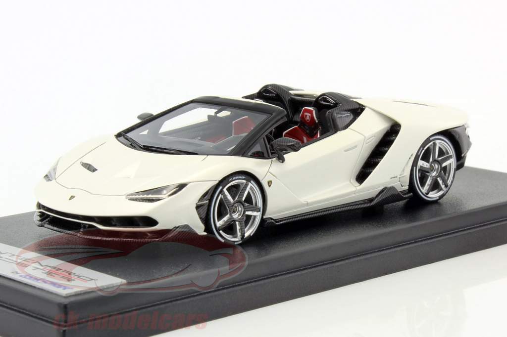 Lamborghini Centenario Roadster hvid 1:43 LookSmart