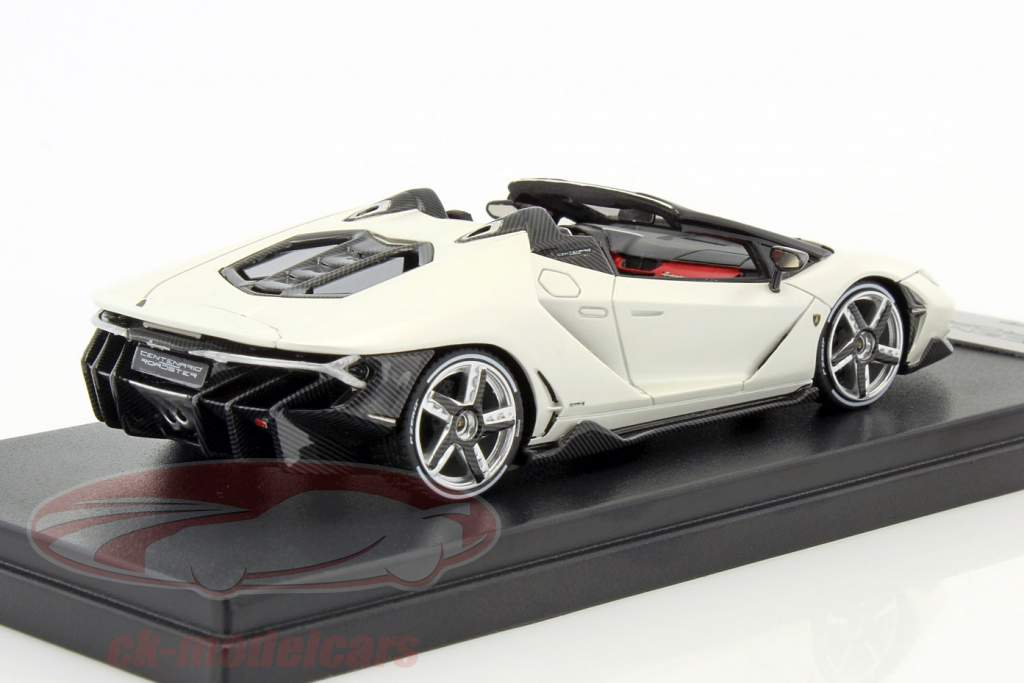 Lamborghini Centenario Roadster branco 1:43 LookSmart