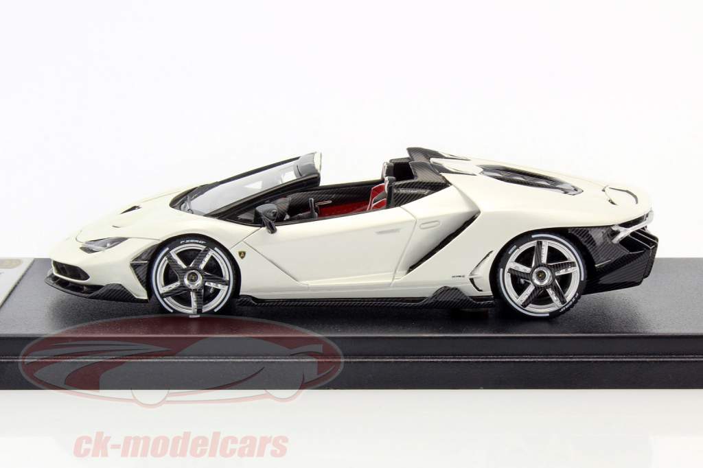 Lamborghini Centenario Roadster 白 1:43 LookSmart