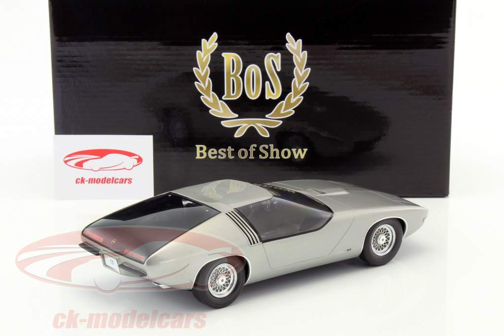 Opel CD Concept 1969 silber 1:18 BoS-Models