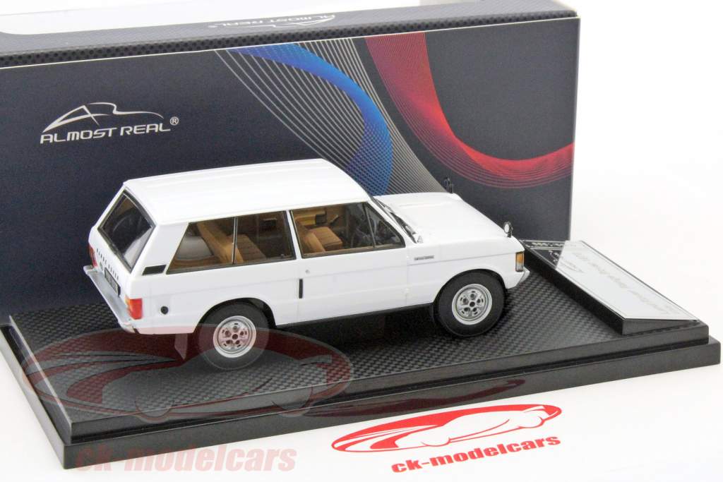 Land Rover Range Rover Bouwjaar 1970 wit 1:43 Almost Real