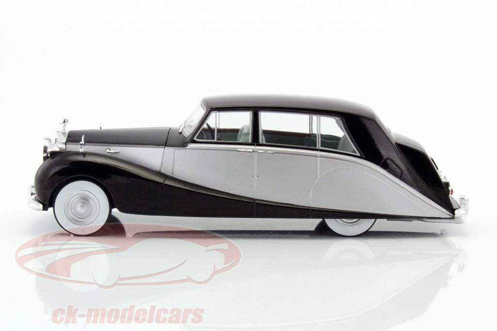 Rolls Royce Silver Wraith Empress by Hooper schwarz / silber 1:18 ModelCar Group