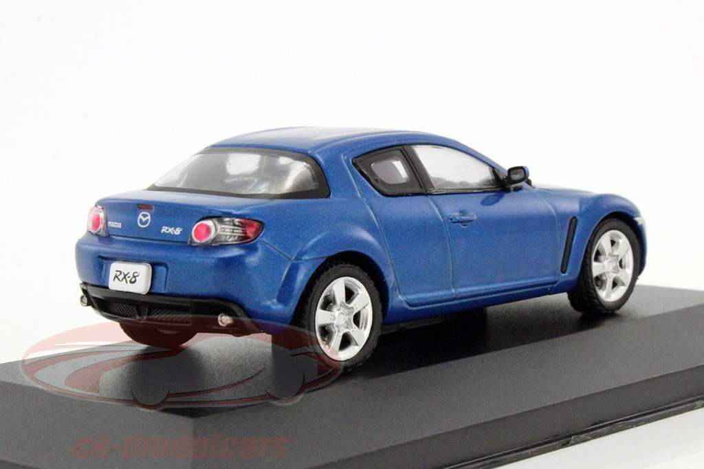 Mazda RX-8 anno di costruzione 2003 blu metallico 1:43 First43 Models