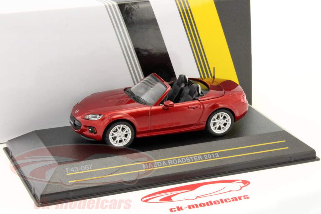 Mazda Roadster année de construction 2013 cuivre rouge métallique 1:43 First43 Models