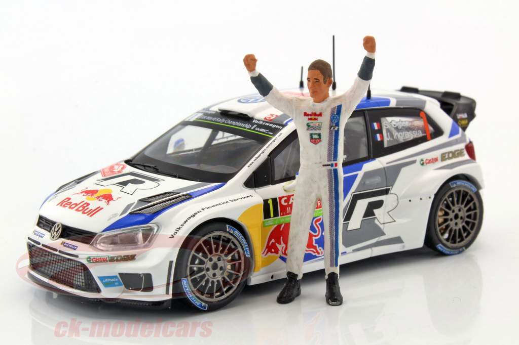 Sebastian Ogier Driver figuur VW Volkswagen 1:43 FigurenManufaktur