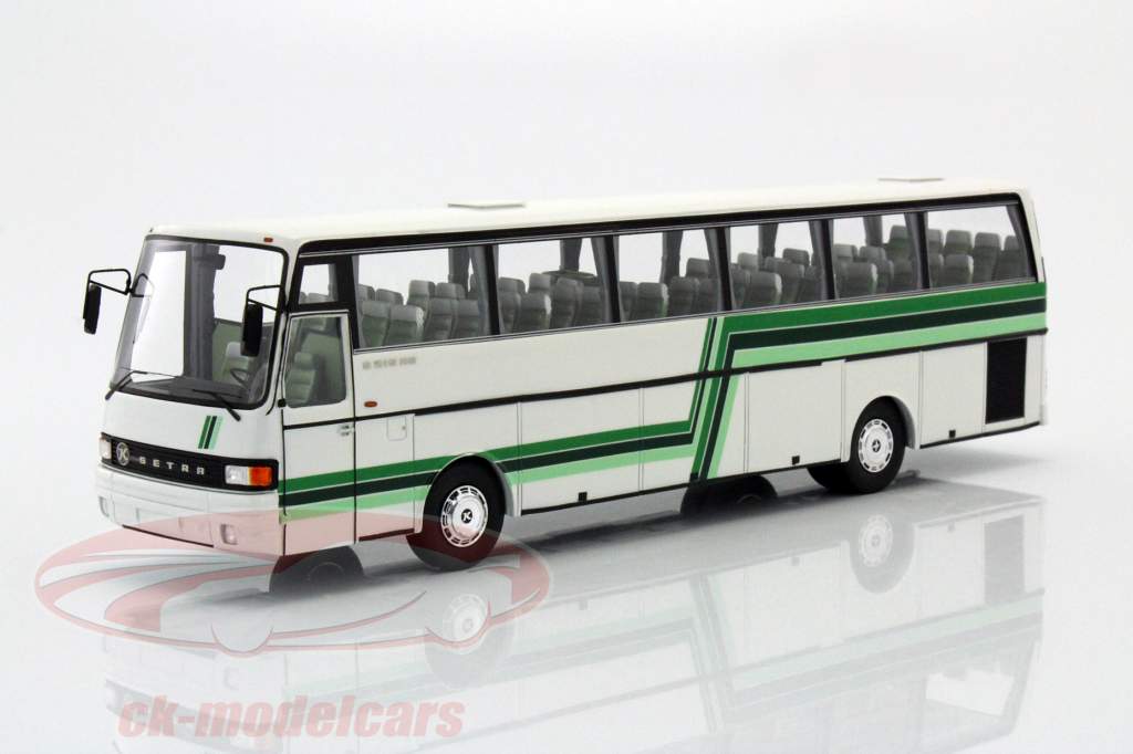Setra Kässbohrer S215 HD blanc / vert 1:43 Neo