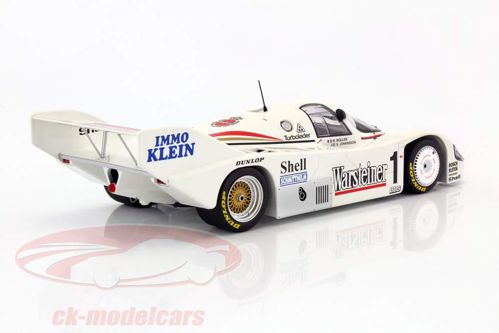 Bob Wollek Porsche 956K Joest Racing Winner DRM Zolder 1983 1:18 Minichamps