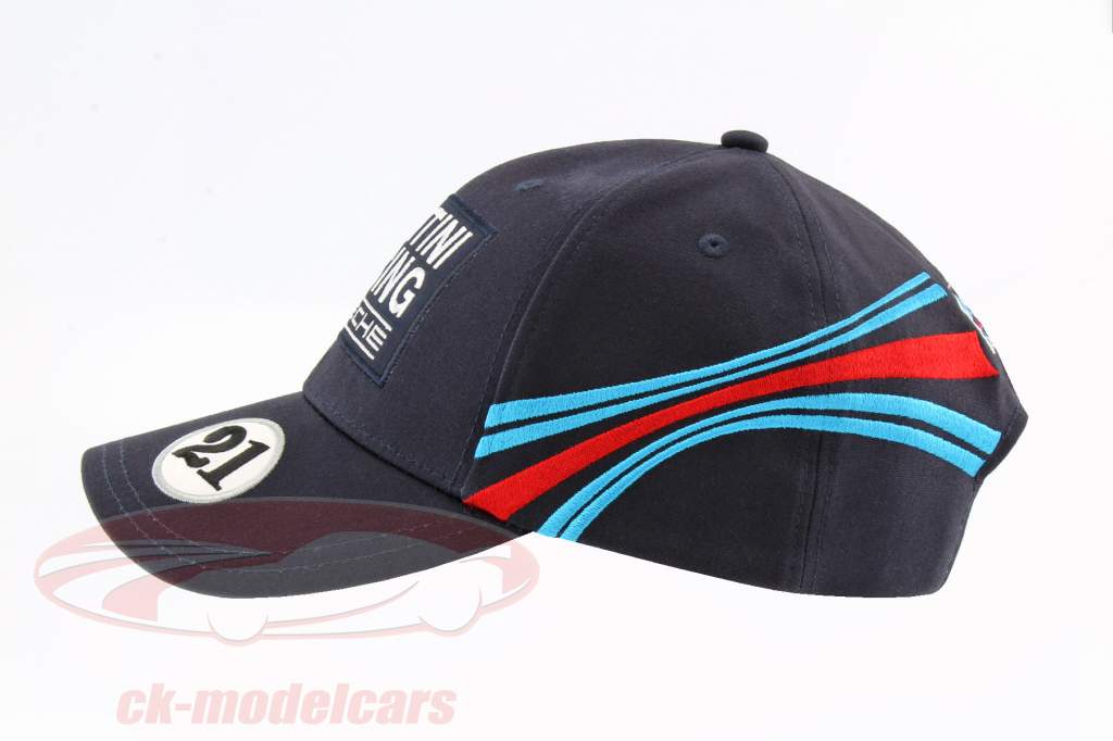 Porsche Baseball-Cap Martini Racing #21 mørkeblå