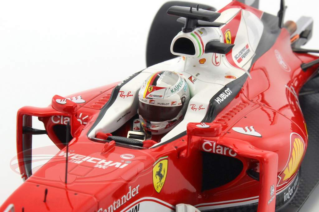 Sebastian Vettel Ferrari SF16-H #5 GP Italy formula 1 2016 1:18 BBR