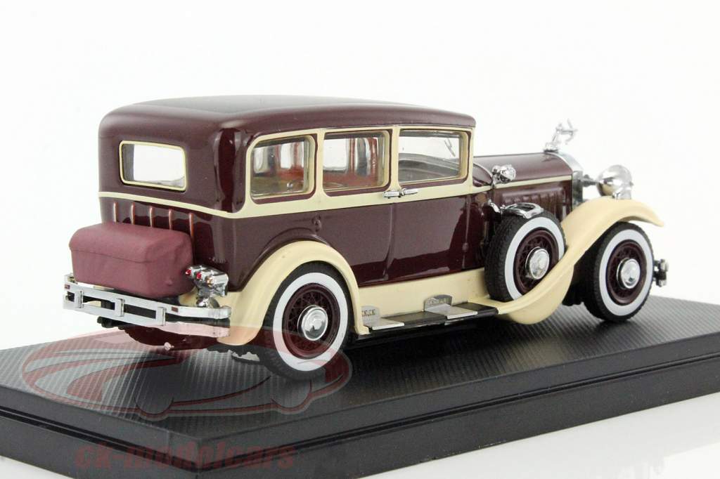 Pierce Arrow Model 133 Construction year 1929 ruby red / beige 1:43 Dongguan