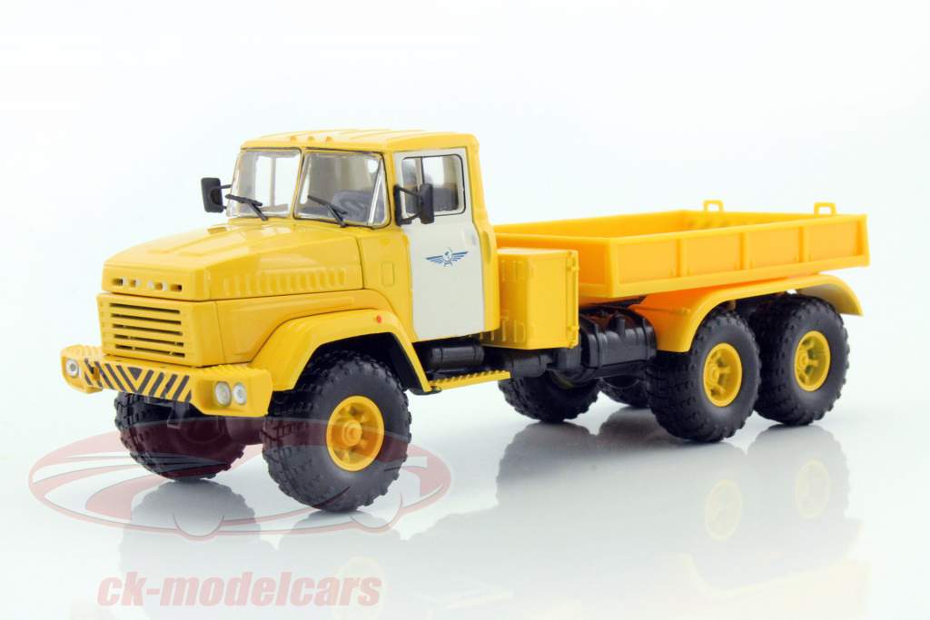 KrAZ 6446 B.T. amarillo / blanco 1:43 SpecialC.-81