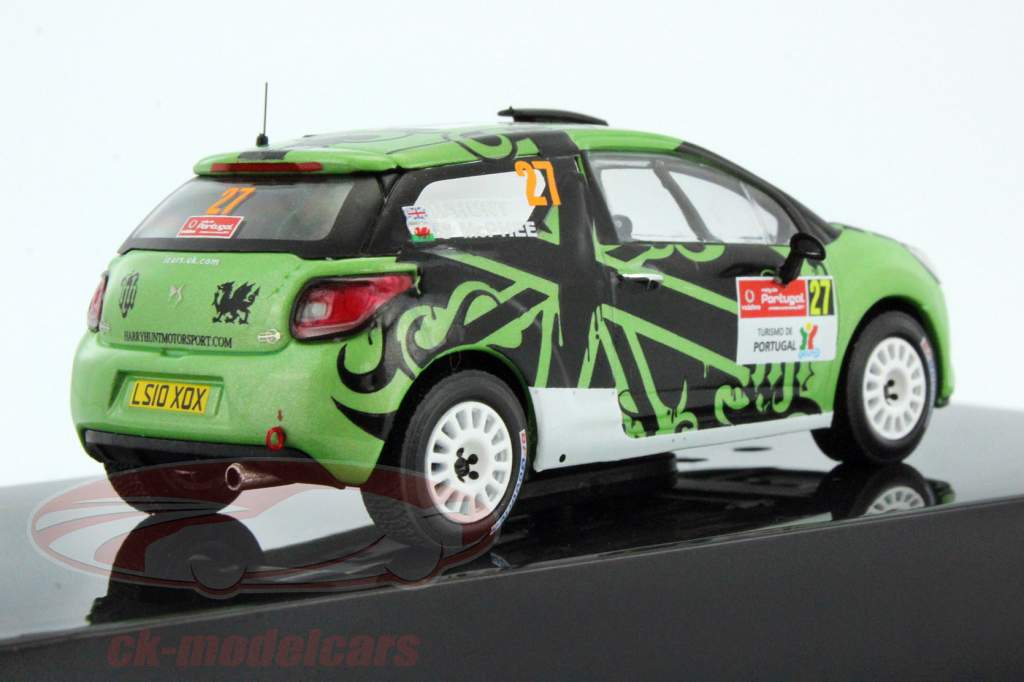 Citroen DS3 R3 #27 Rassemblement Portugal WRC 2011 Hunt / Mcphee 1:43 Ixo