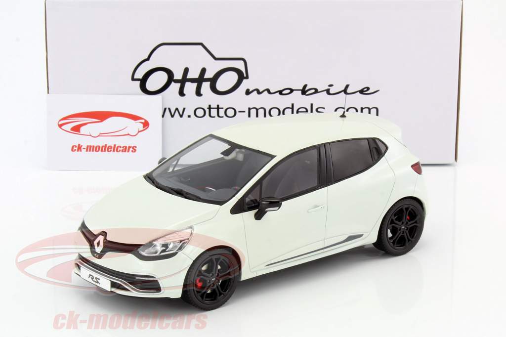 Renault Clio 4 RS ano de construção 2014 branco 1:18 OttOmobile
