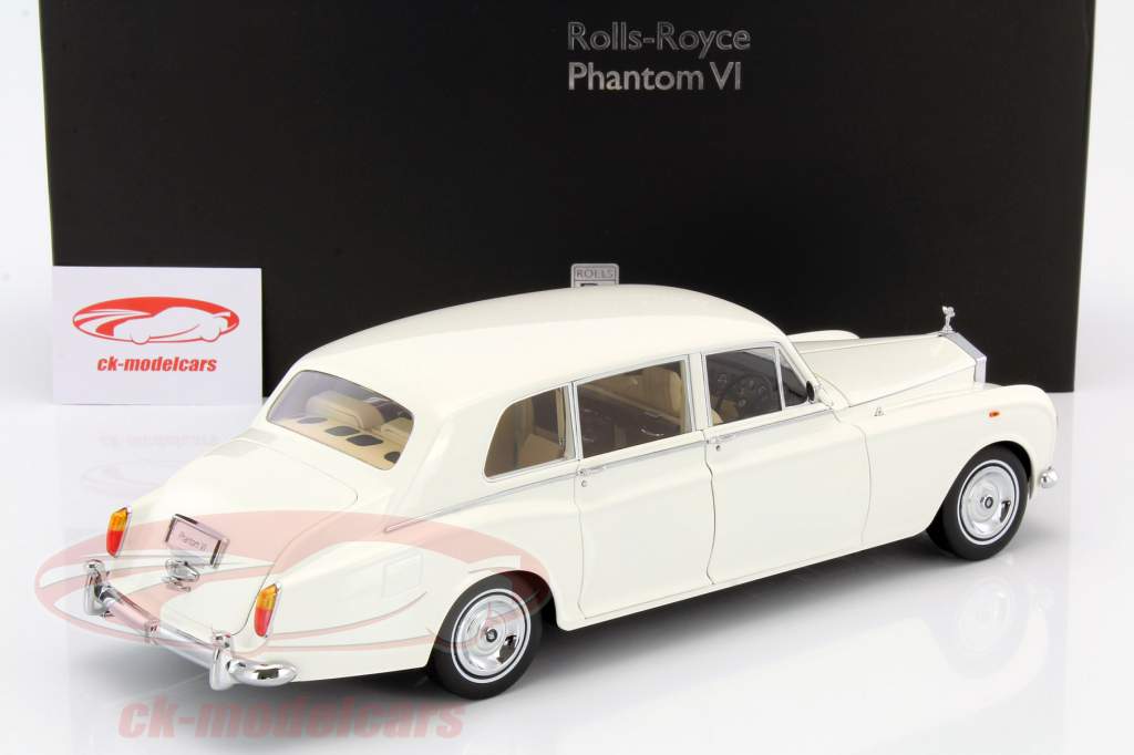 Rolls Royce Phantom VI белый 1:18 Kyosho