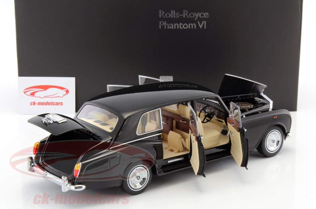 Rolls Royce Phantom VI nero 1:18 Kyosho