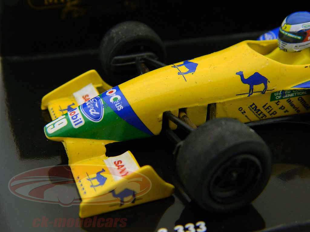 美品　未使用　1/18 ベネトンB191B 1992 M.ブランドルシューマッハ 1992 ﾍﾞﾈﾄﾝ・ﾌｫｰﾄﾞ B191B M.ｼｭｰﾏｯﾊ | 勝手気ままにF1、語ります。