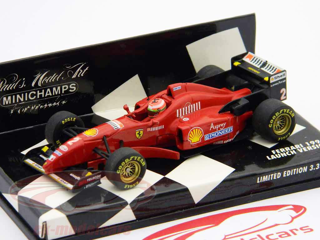 E. Irvine Ferrari F310 Formel 1 1996 1:43 Minichamps