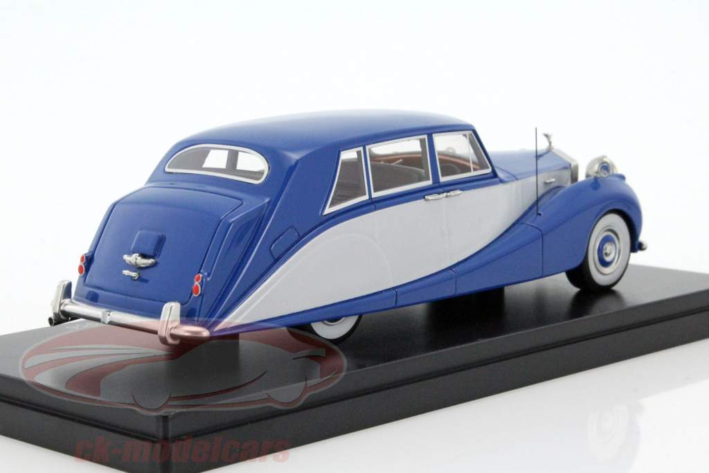 Rolls Royce Silver Wraith Hooper Empress Line 建造年份 1956 蓝 / 浅灰色 1:43 Neo
