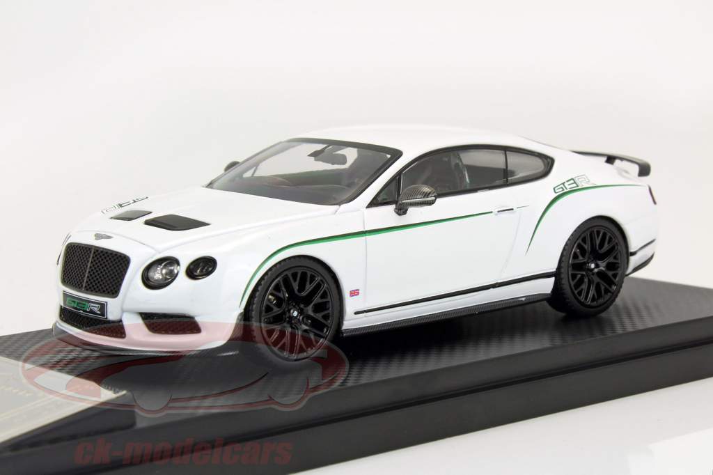 Bentley Continental GT3-R Год постройки 2015 белый 1:43 Almost Real