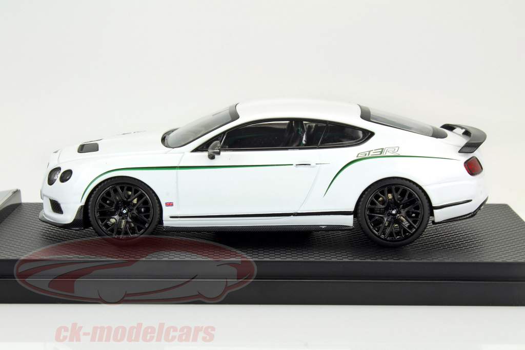 Bentley Continental GT3-R Год постройки 2015 белый 1:43 Almost Real