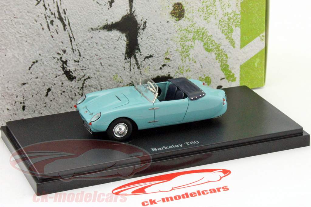 Berkeley T60 année de construction 1962 bleu clair 1:43 AutoCult