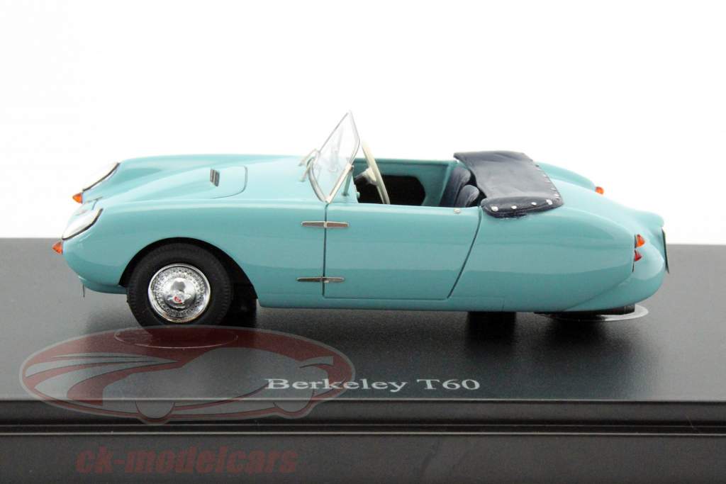 Berkeley T60 建造年份 1962 淡蓝色 1:43 AutoCult