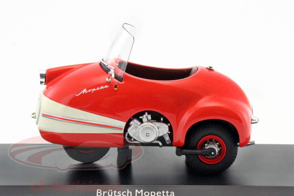 Brütsch Mopetta 红 / 白 1:18 Schuco