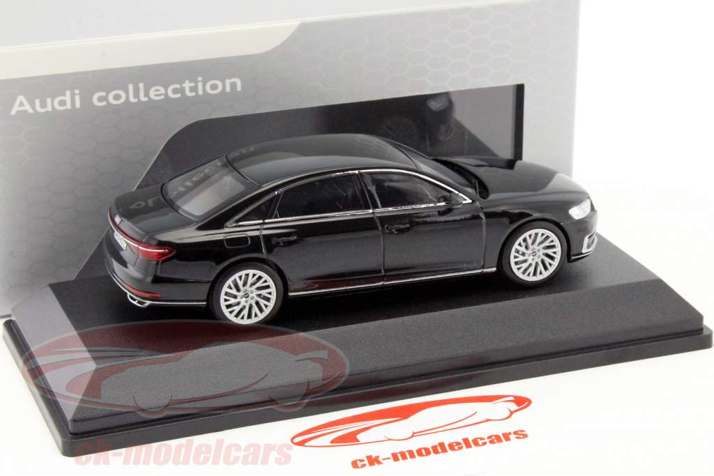 Audi A8 L миф черный 1:43 iScale