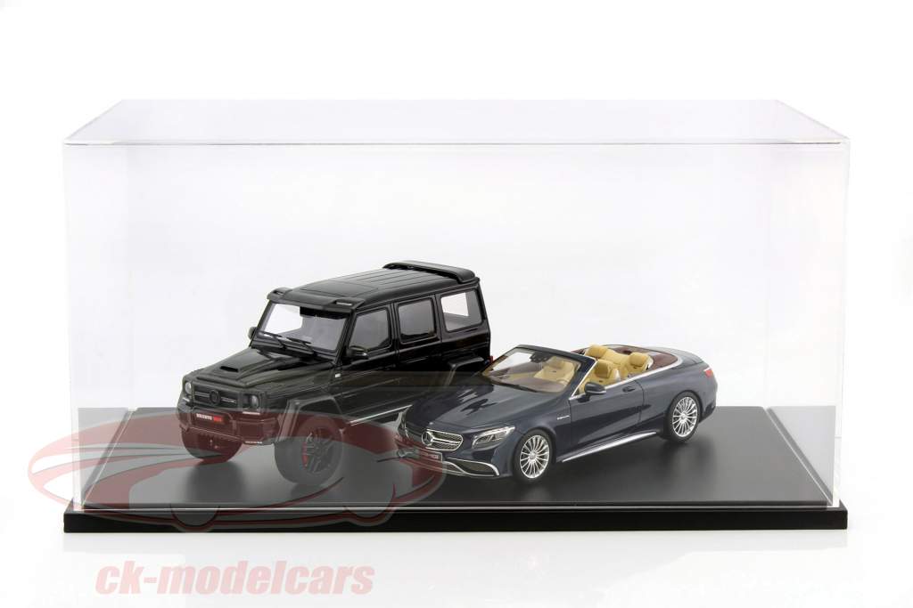 ショーケース 以下のために モデル で スケール 1:10 黒 GT-Spirit