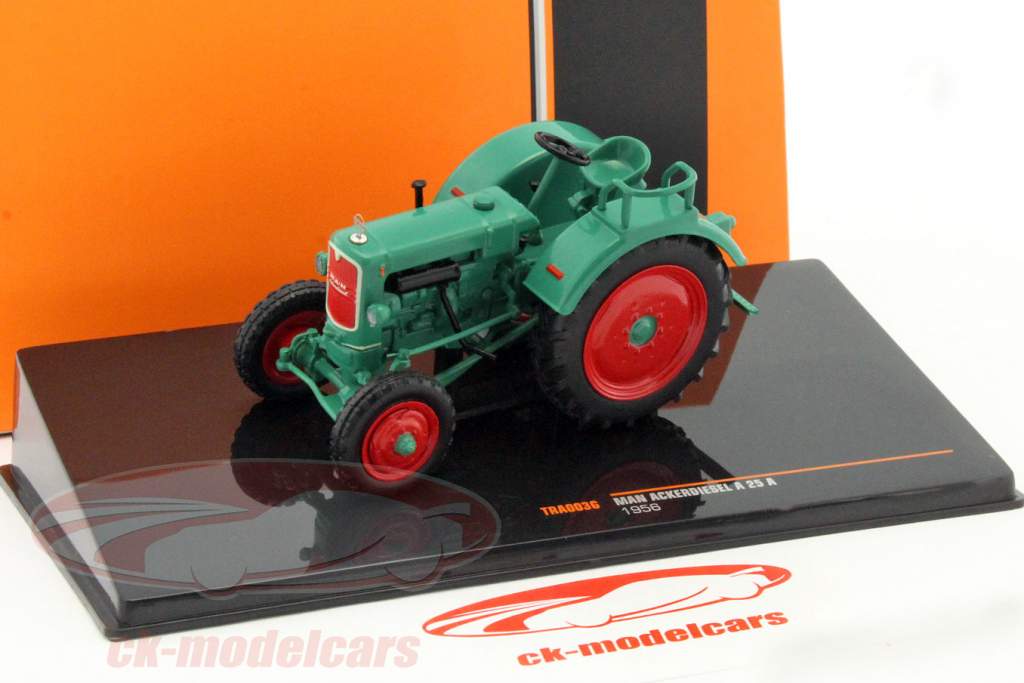 MAN Ackerdiesel A25 A 築 1956 グリーン 1:43 Ixo