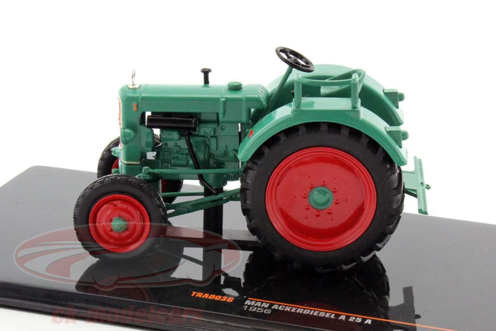 MAN Ackerdiesel A25 A 築 1956 グリーン 1:43 Ixo