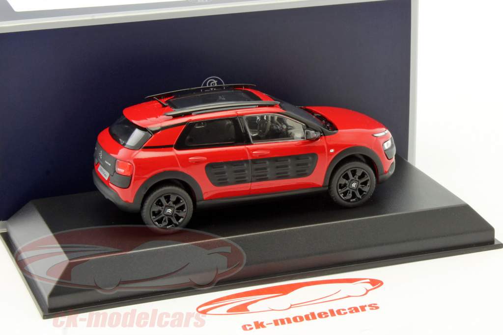 Citroen C4 Cactus année de construction 2014 rouge / noir 1:43 Norev
