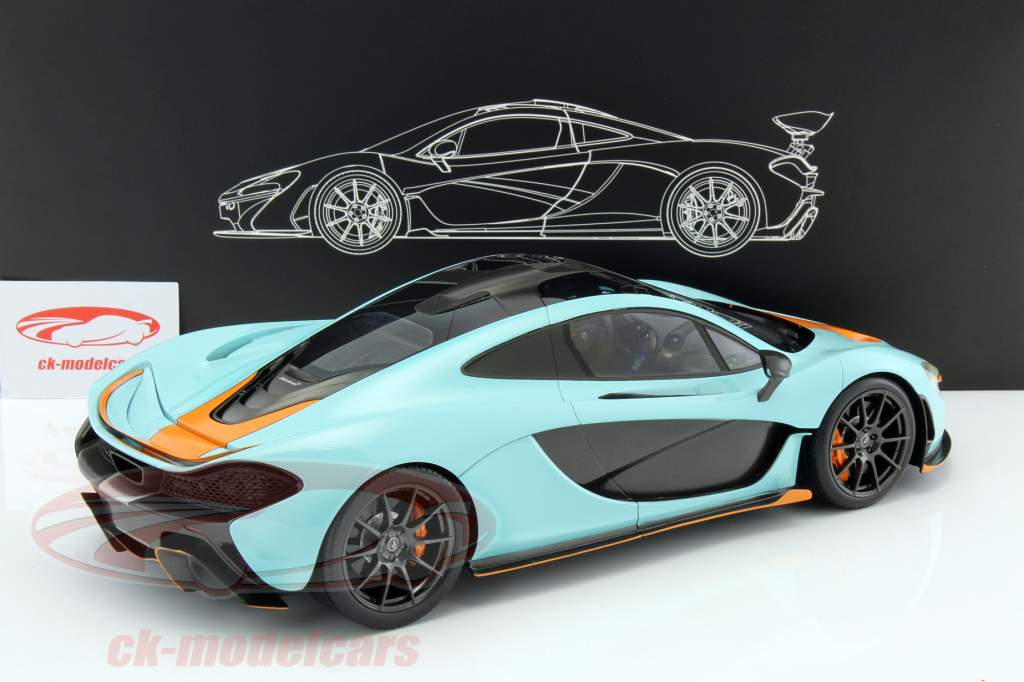 TSM MODEL 1/12 マクラーレンP1 Blue/Orange