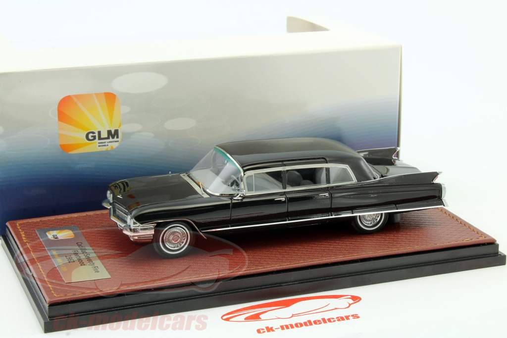Cadillac Seventy Five Fleetwood año de construcción 1962 negro 1:43 GLM