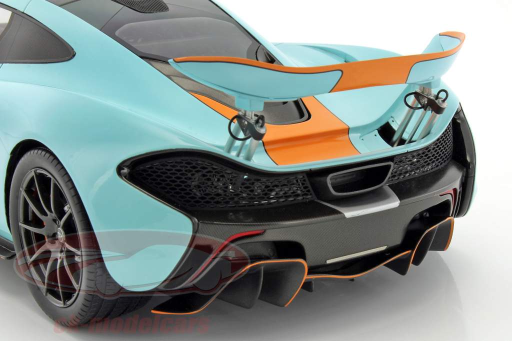 McLaren P1 築 2014 Gulf Version ブルー / オレンジ 1:12 TrueScale
