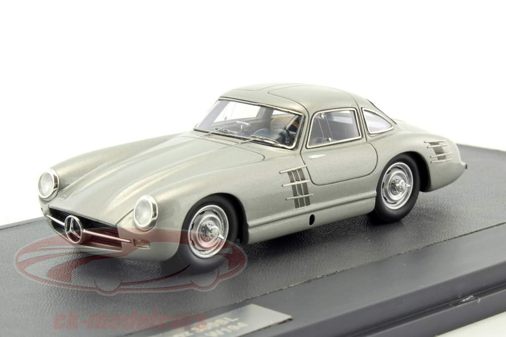 Mercedes-Benz 300SL Transaxle Prototype W194 ano de construção 1953 prata metálico 1:43 Matrix