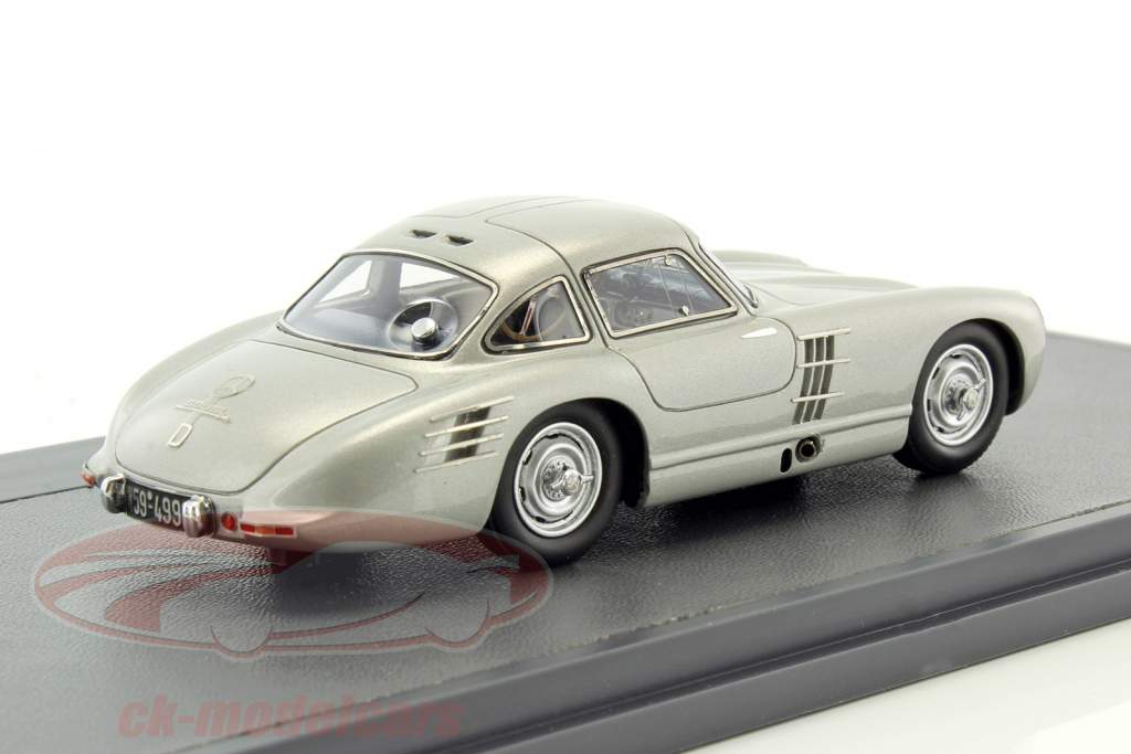 Mercedes-Benz 300SL Transaxle Prototype W194 ano de construção 1953 prata metálico 1:43 Matrix