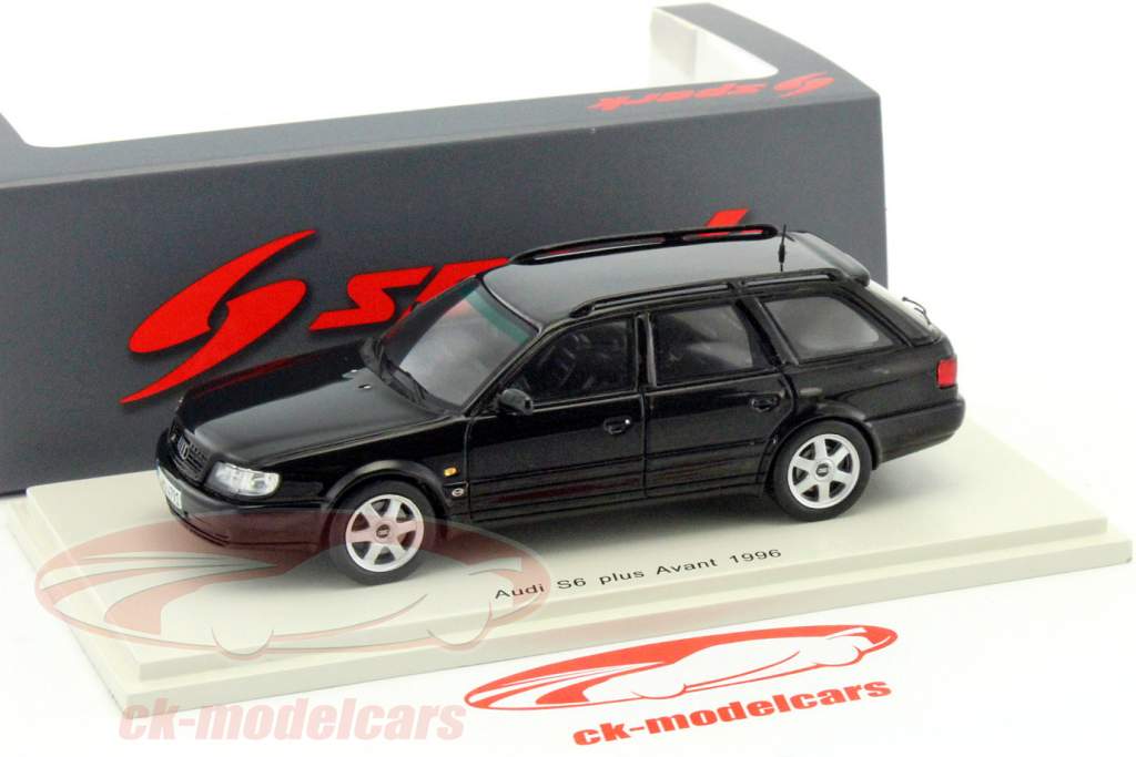 Audi S6 Avant plus année de construction 1994 noir 1:43 Spark