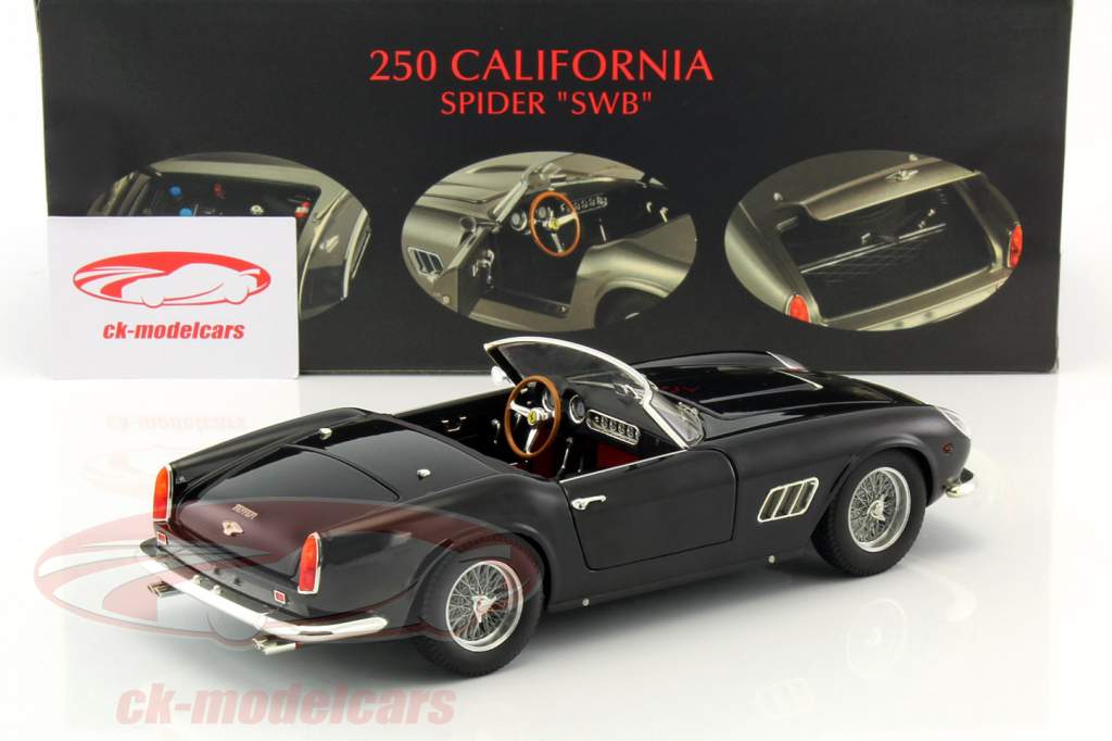 HotWheels 1:18 Ferrari 250 GT California Spider SWB black