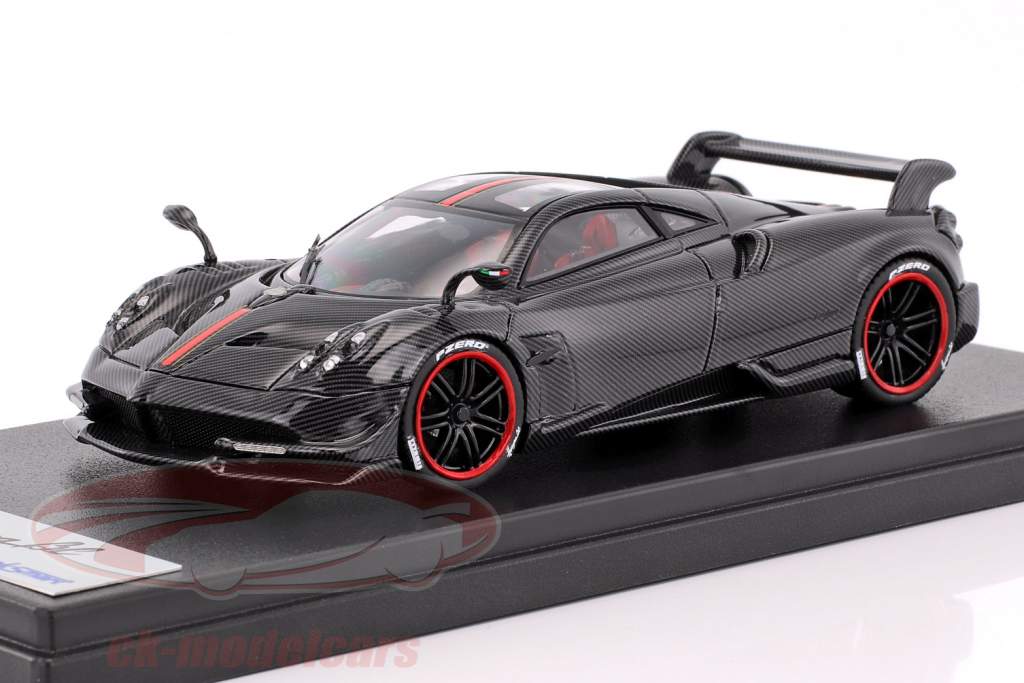 Pagani Huayra BC année de construction 2016 carboxylique / rouge 1:43 LookSmart