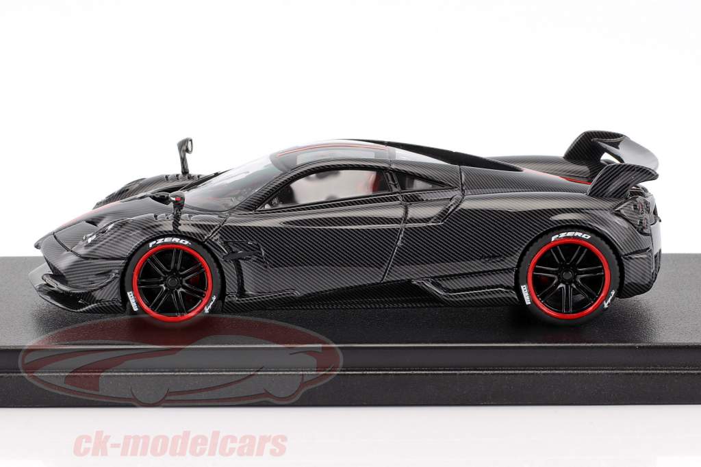Pagani Huayra BC année de construction 2016 carboxylique / rouge 1:43 LookSmart